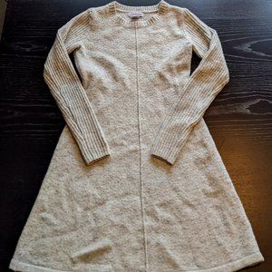 Light Gray Sweater Dress XS